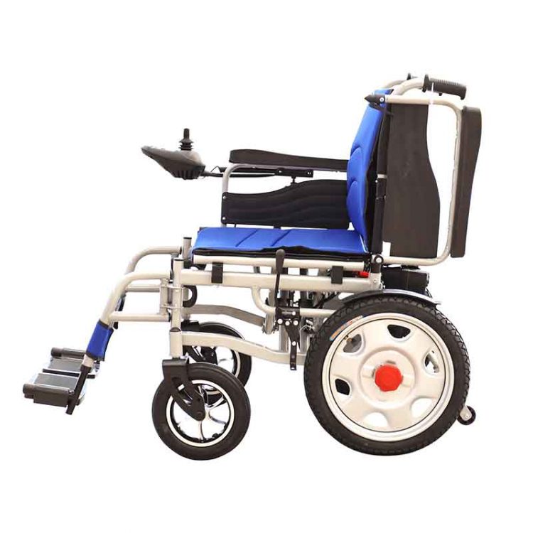 Smart foldable electric wheelchair