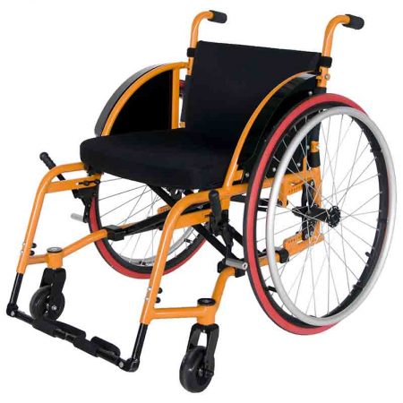 foldable manual sport wheelchair