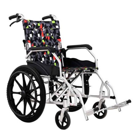 All terrain lightweight folding manual wheelchair