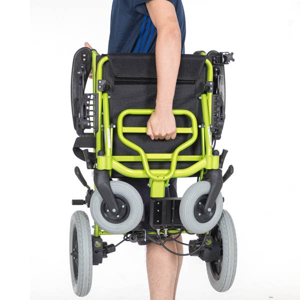 An Electric Wheelchair That Can Be Carried On The Plane.