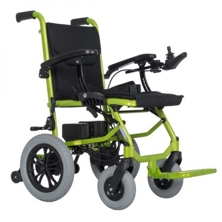 Lightweight Aluminum Alloy Travel Electric Wheelchair Supplier