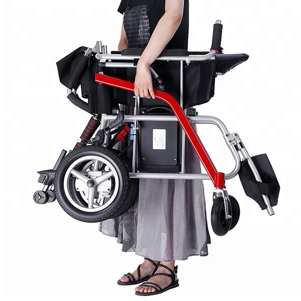 Lightweight Foldable Travel Electric Wheelchair