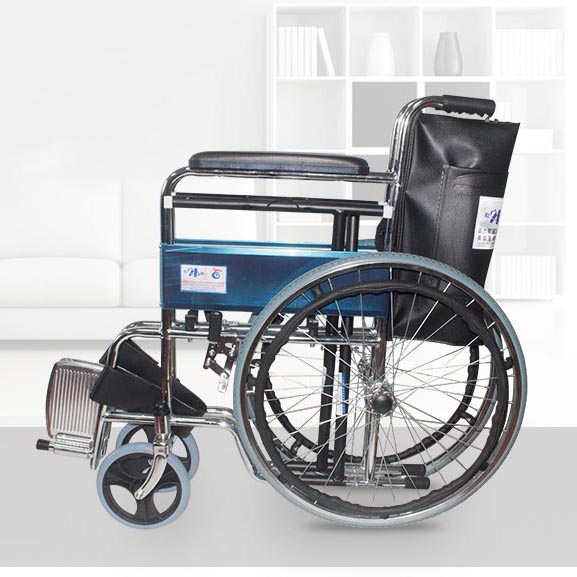 Foldable Manual Wheelchair With Toilet