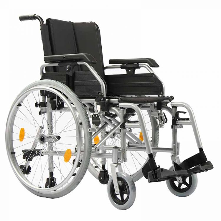 European Style Aluminum Lightweight Folding Wheelchair With Cheap Price