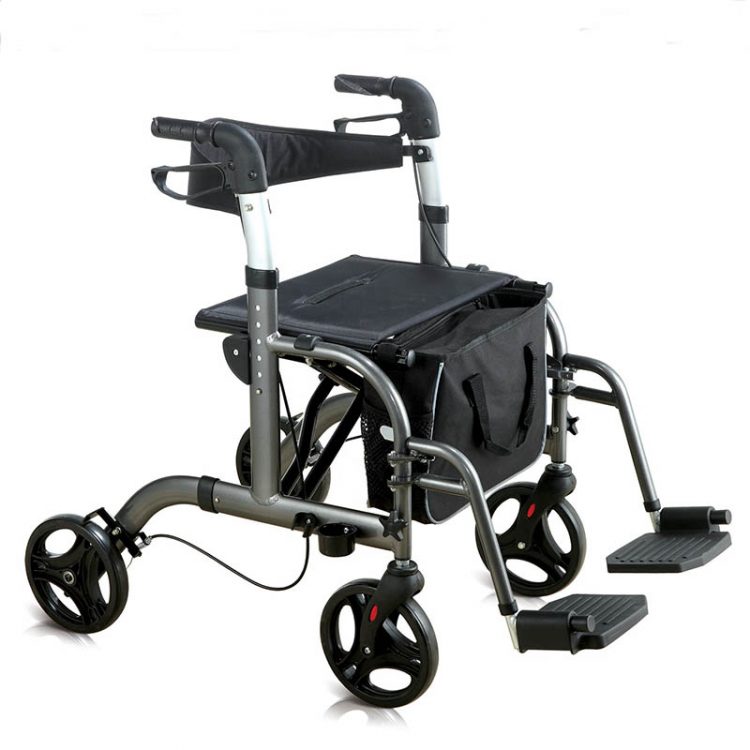 8-inch PVC Wheel Wheelchair Walker Manufacturer