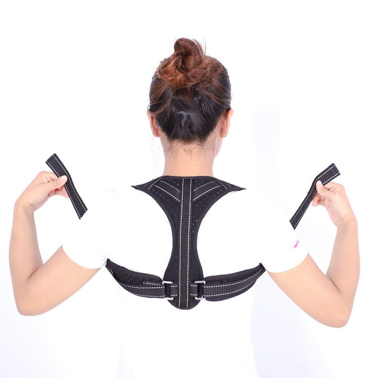 Sports Comfortable Adjustable Shoulder Brace Upper Back Magnetic Posture Corrector For Men Women