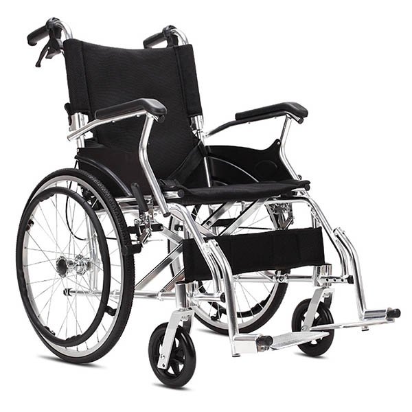 Aluminum Folding Self Propelled Wheelchair