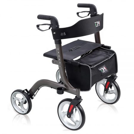Wholesale Two-in-one Aluminum Walker Wheelchair With Europe Quality