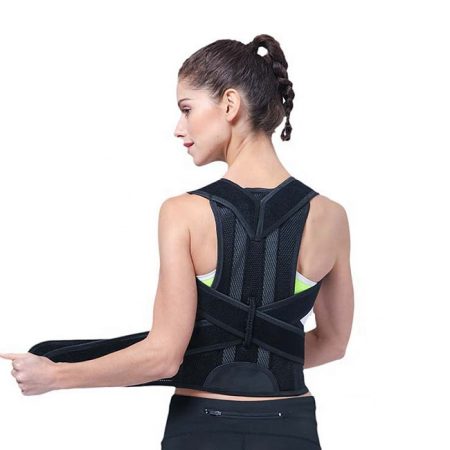 Back Brace For Posture Corrector With Breathable Material