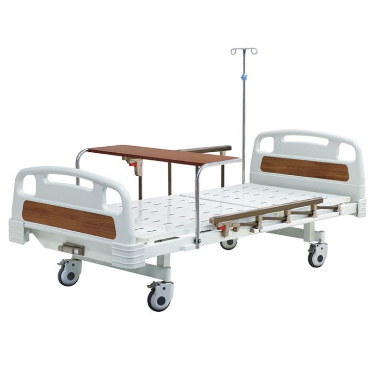2 Crank Manual Medical Bed With Factory Price