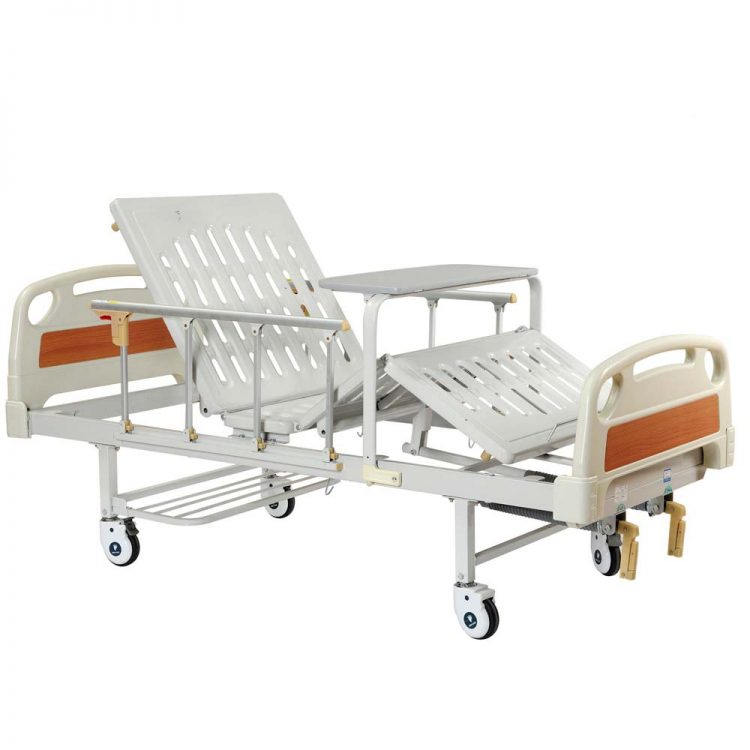 Two function medical bed with high quality cold rolled carbon steel
