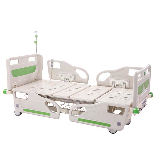 Full electric hospital bed with remote