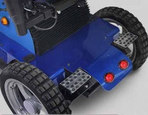 Rear Foot Pedal of Off road wheelchair