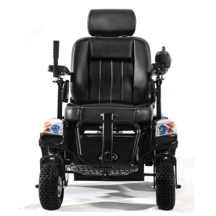 Front of Power Wheelchair