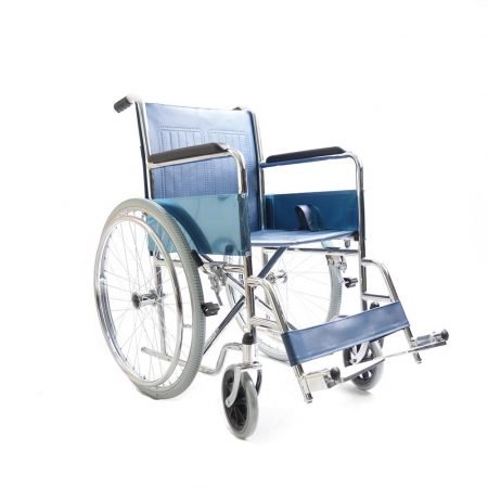 Standard chrome wheelchair with factory price