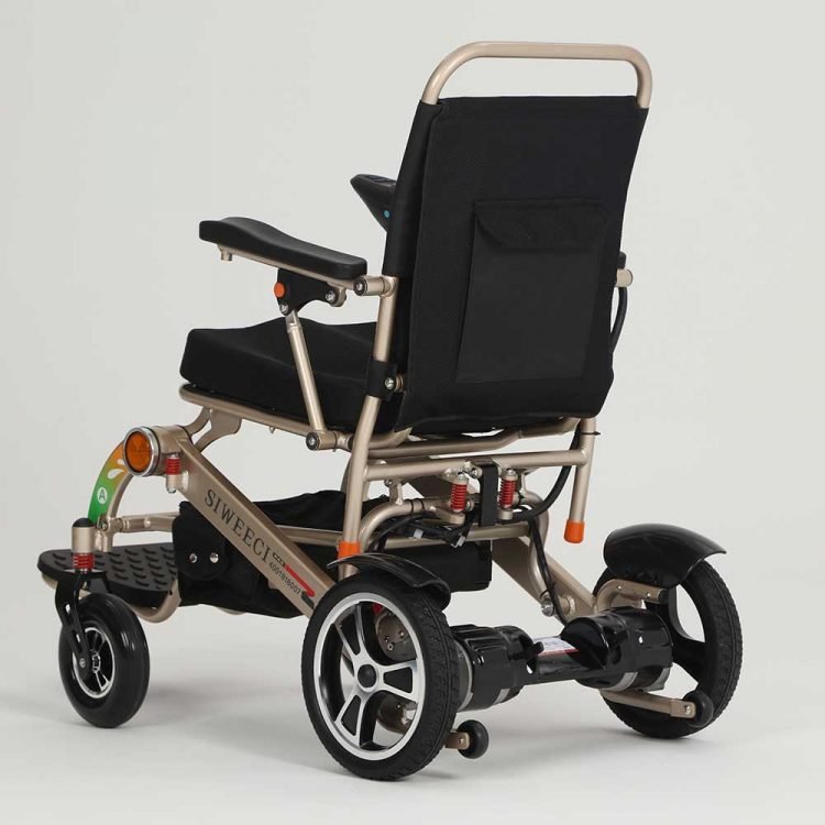dual motor with lithium battery electric wheelchair