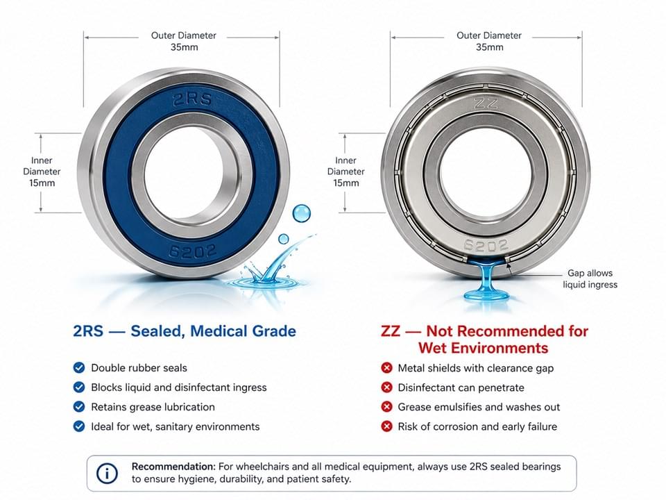 Wheelchair Bearing Replacement: A Complete Guide for Fleet Managers 1 wheelchair bearing replacement 2